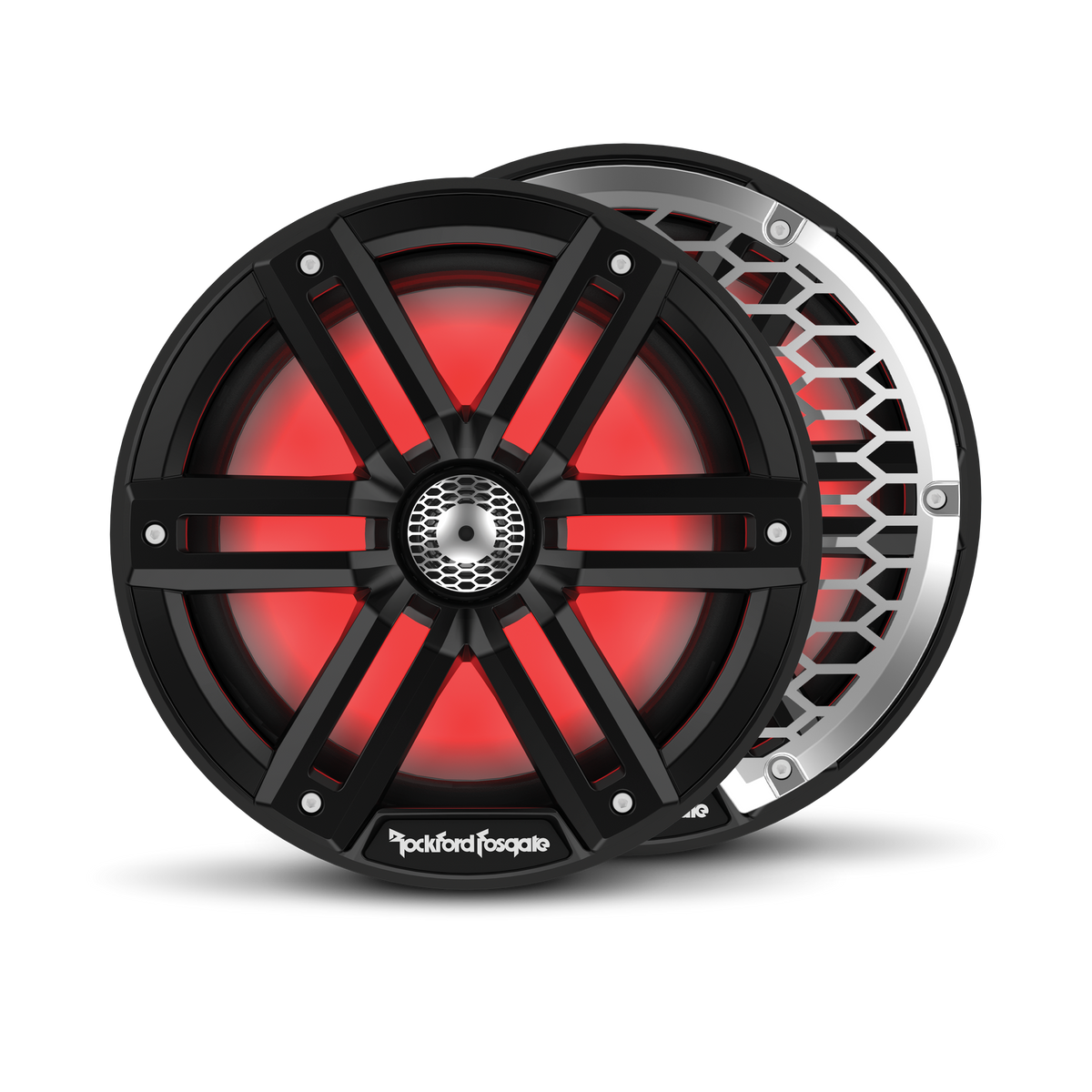 Rockford Fosgate M2-8B black marine coaxial speaker