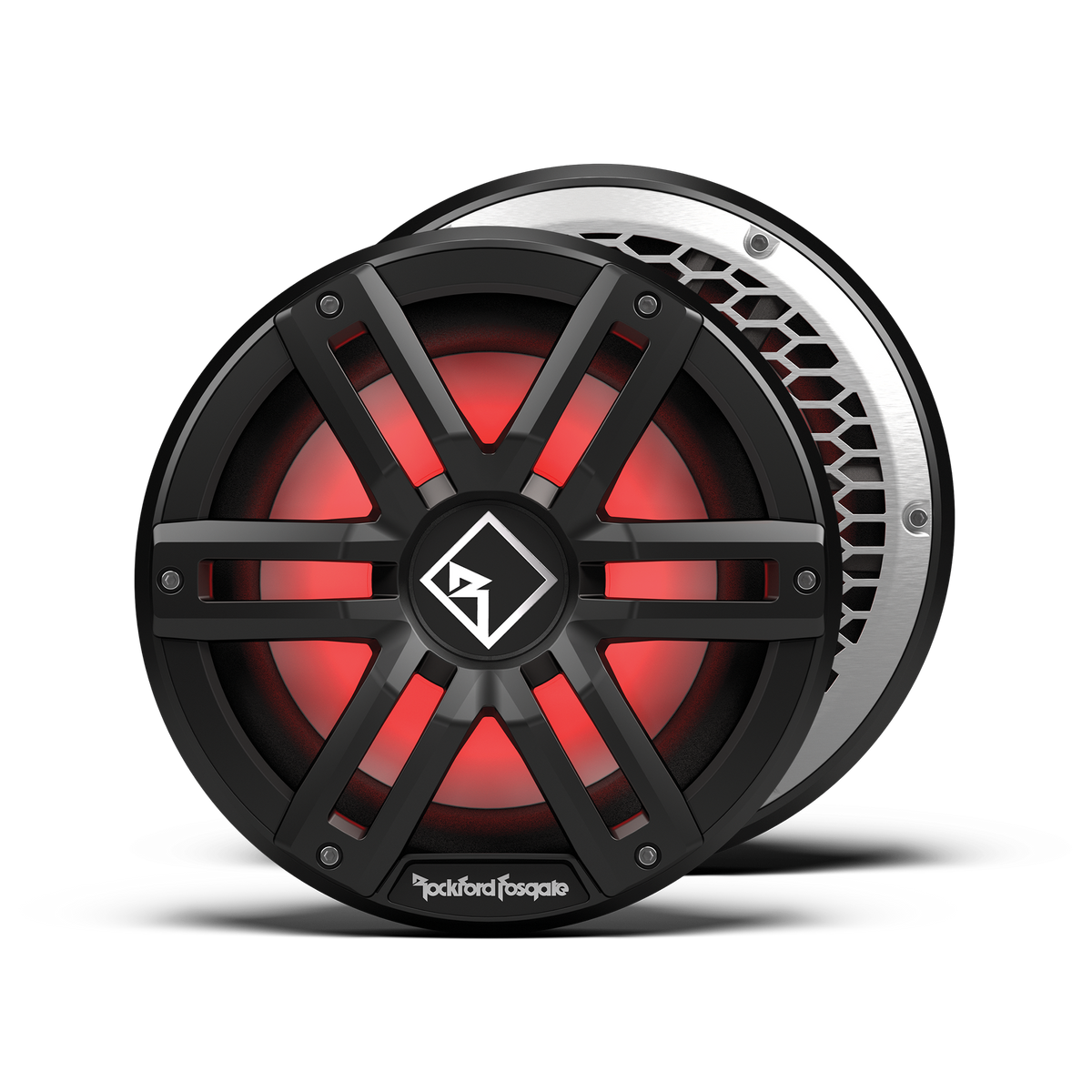 Rockford Fosgate M2D2-10SB-G2 black sealed marine subwoofer