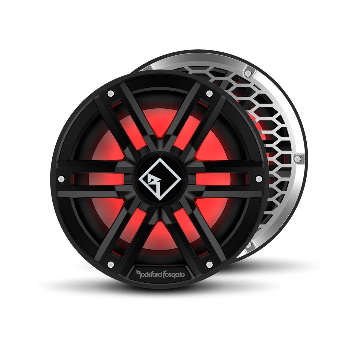 Rockford Fosgate M2D2-10SB black sealed marine subwoofer