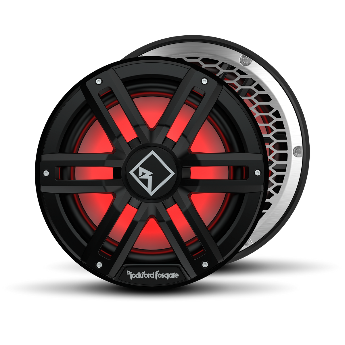 Rockford Fosgate M2D4-12SB black sealed marine subwoofer