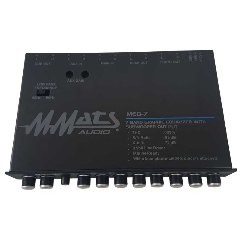 MMATS MEQ-7 equalizer front view