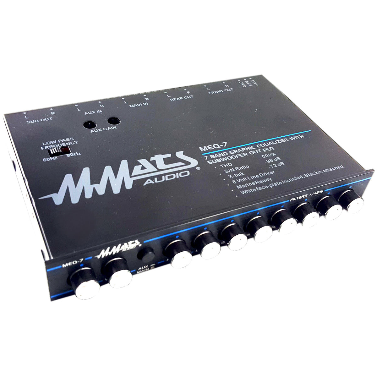 MMATS MEQ-7 equalizer angle view