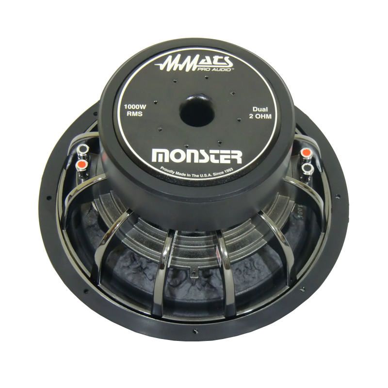 MMATS Monster 10 subwoofer detail
