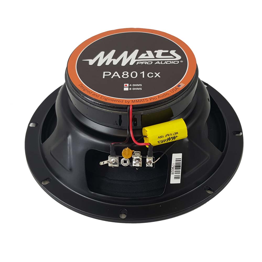 MMATS PA801cx speaker rear view