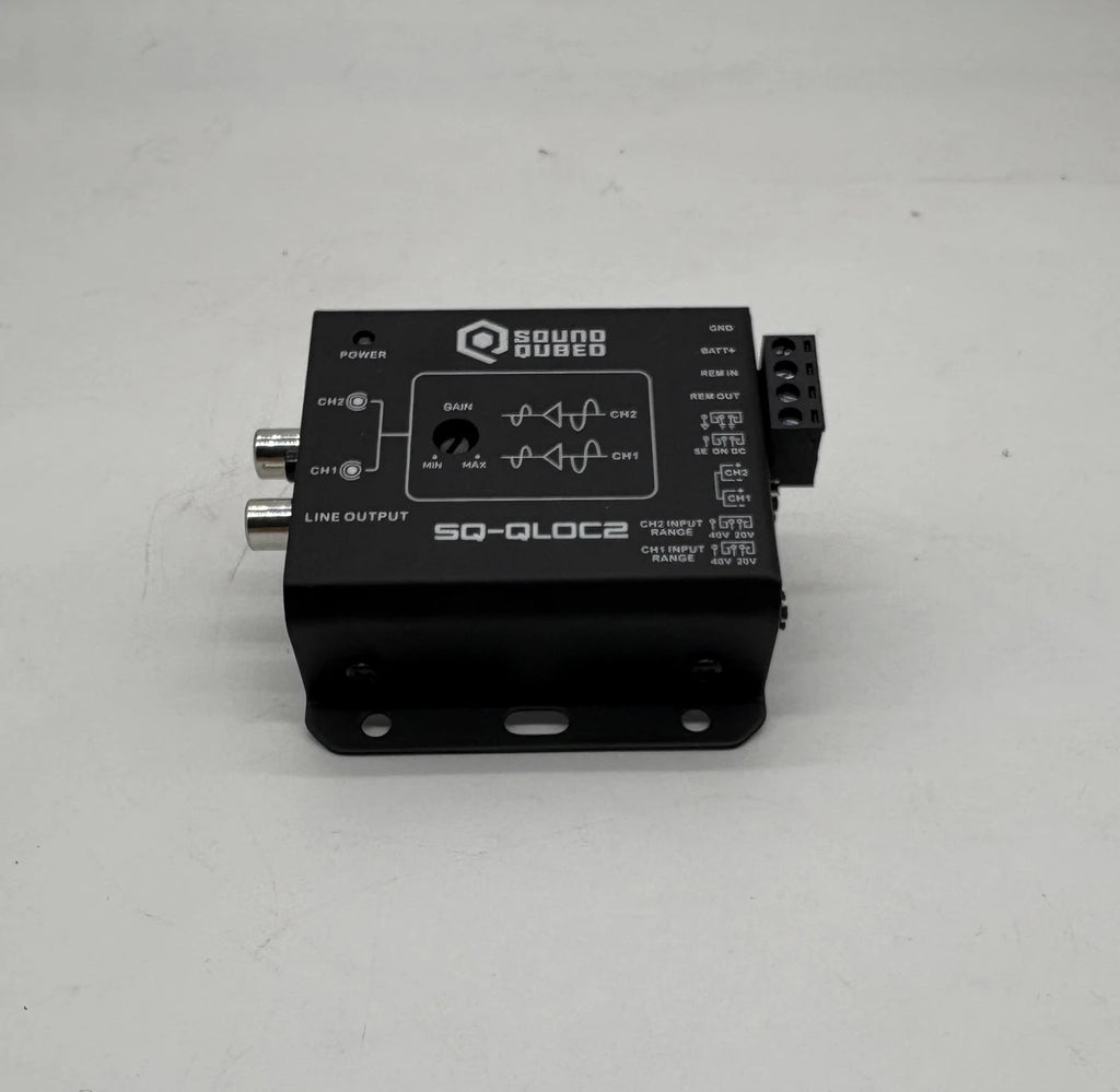 SoundQubed Q-LOC2 2 Channel Active Line Out Converter