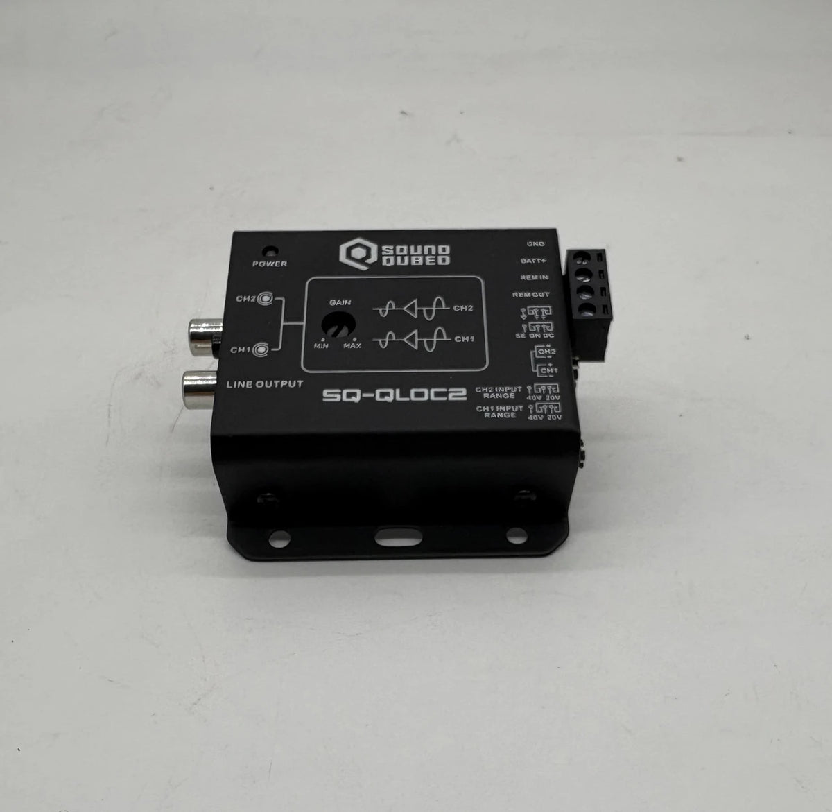 SoundQubed Q-LOC2 2 Channel Active Line Out Converter