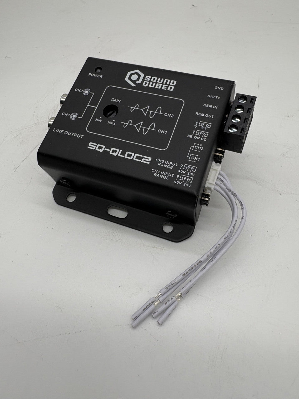 SoundQubed Q-LOC2 2 Channel Active Line Out Converter