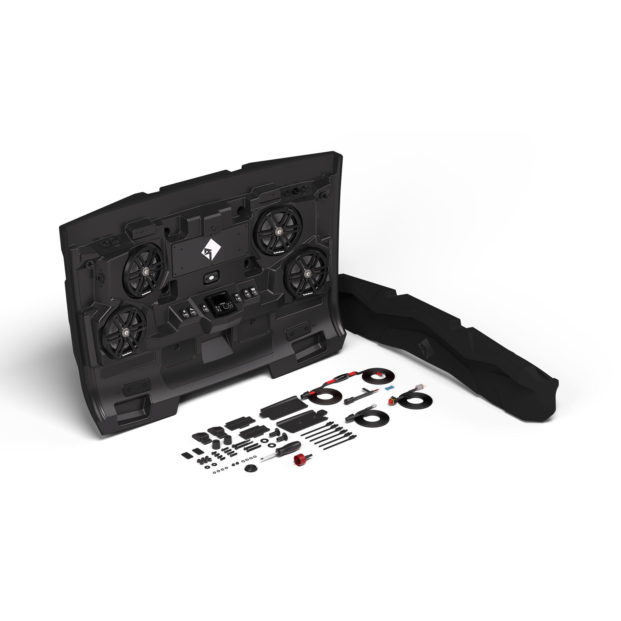 Ranger 2-door audio roof components