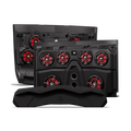 Polaris Ranger Crew Front and Rear Audio Roof