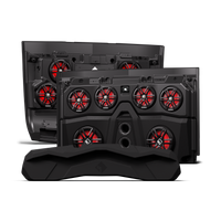 
              Polaris Ranger Crew Front and Rear Audio Roof
            