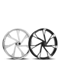 RUNNER custom motorcycle wheel by Sinister Wheels