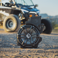 
              RZR rear subwoofer installed
            