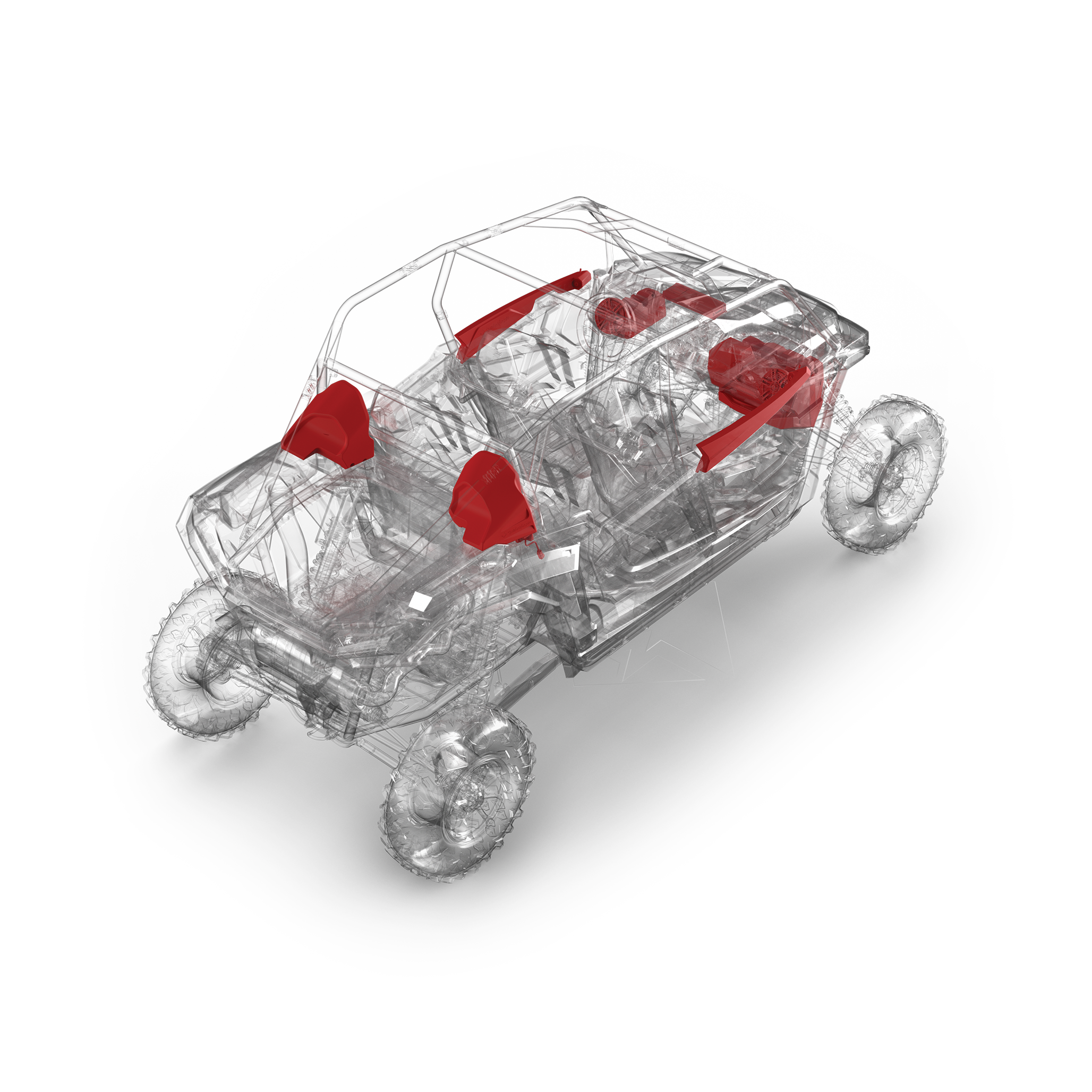 RZR XP RC Stage 6 components