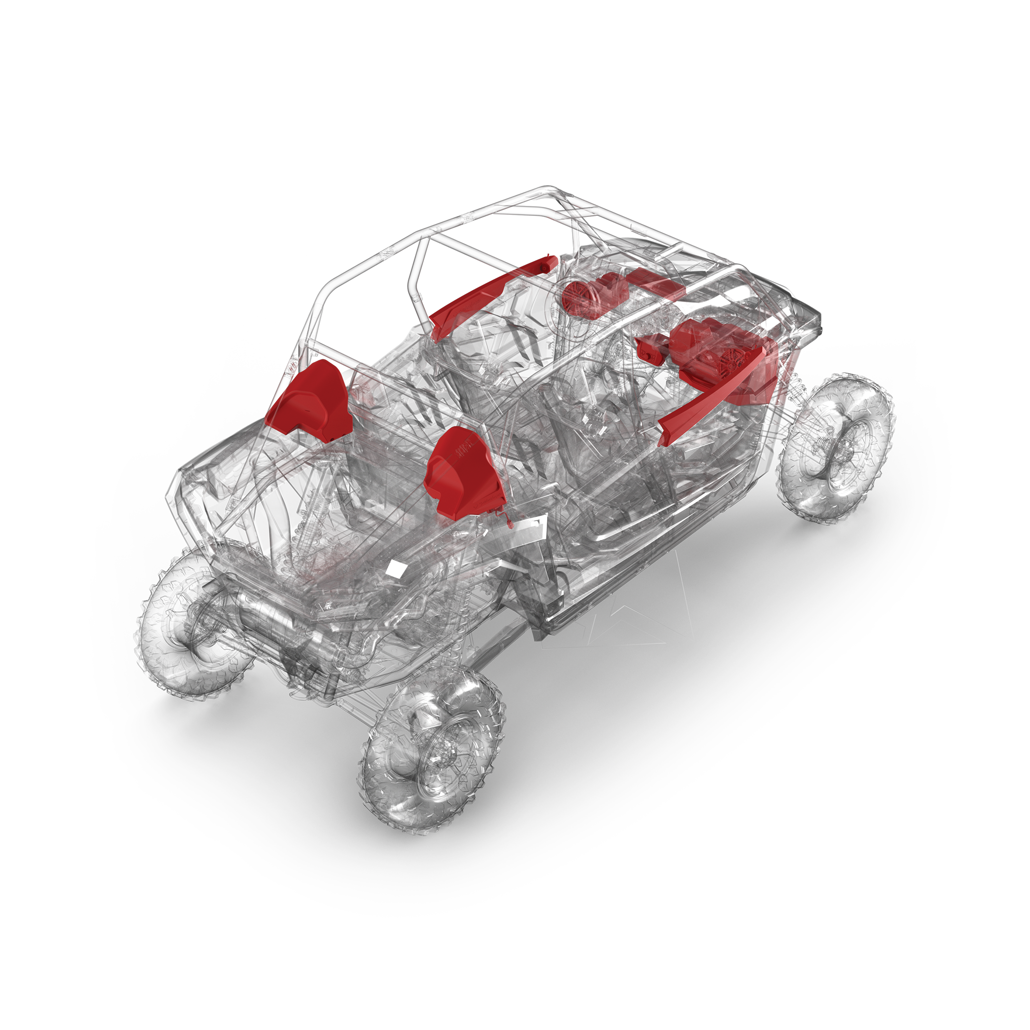 RZR XP Stage 6 components