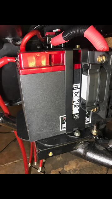 High Powered Battery and Bracket Package