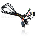 Aftermarket Stereo Power Harness with Backup Camera Trigger (2020+ S Model)