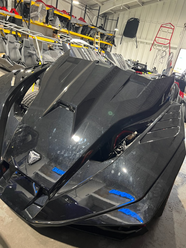 UAS 2022 Polaris Slingshot Sport Hood Conversion Brackets