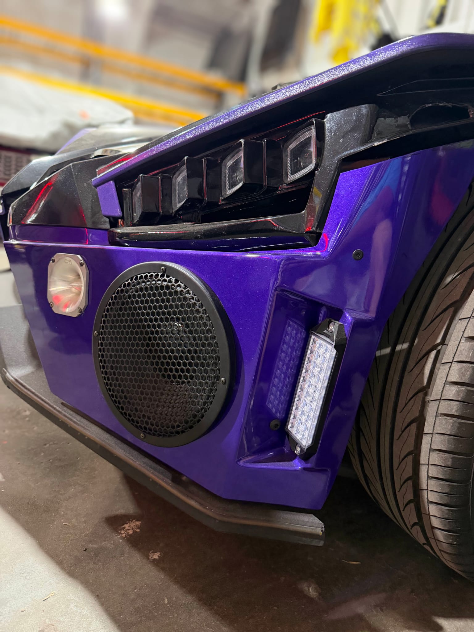 Front Stage Gap Fillers - Smooth Surface - Pair