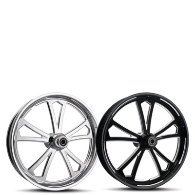 SAGE custom motorcycle wheel by Sinister Wheels