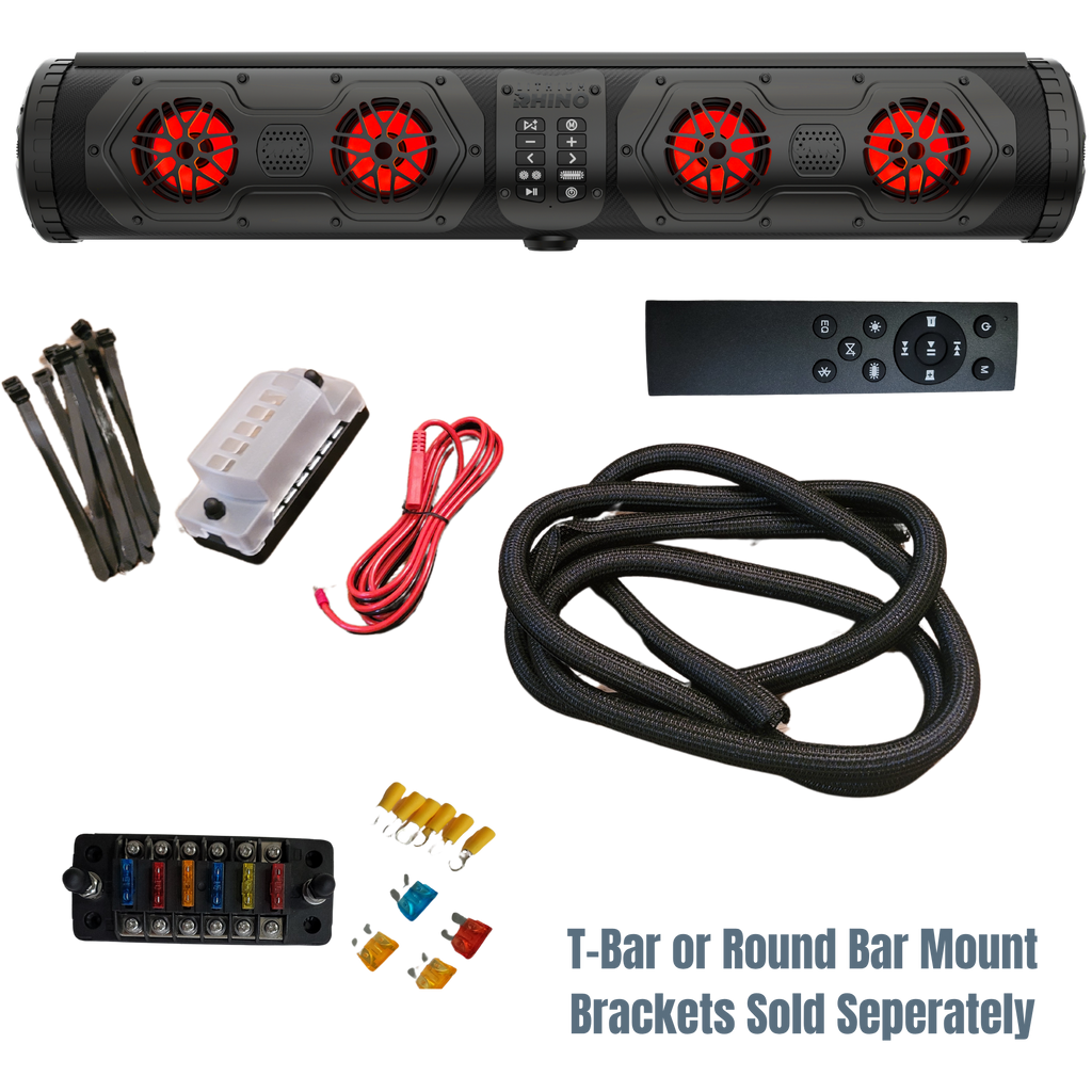 GX500 soundbar kit contents