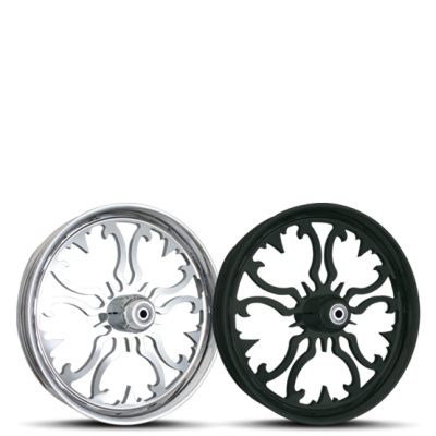 THUNDER custom motorcycle wheel by Sinister Wheels