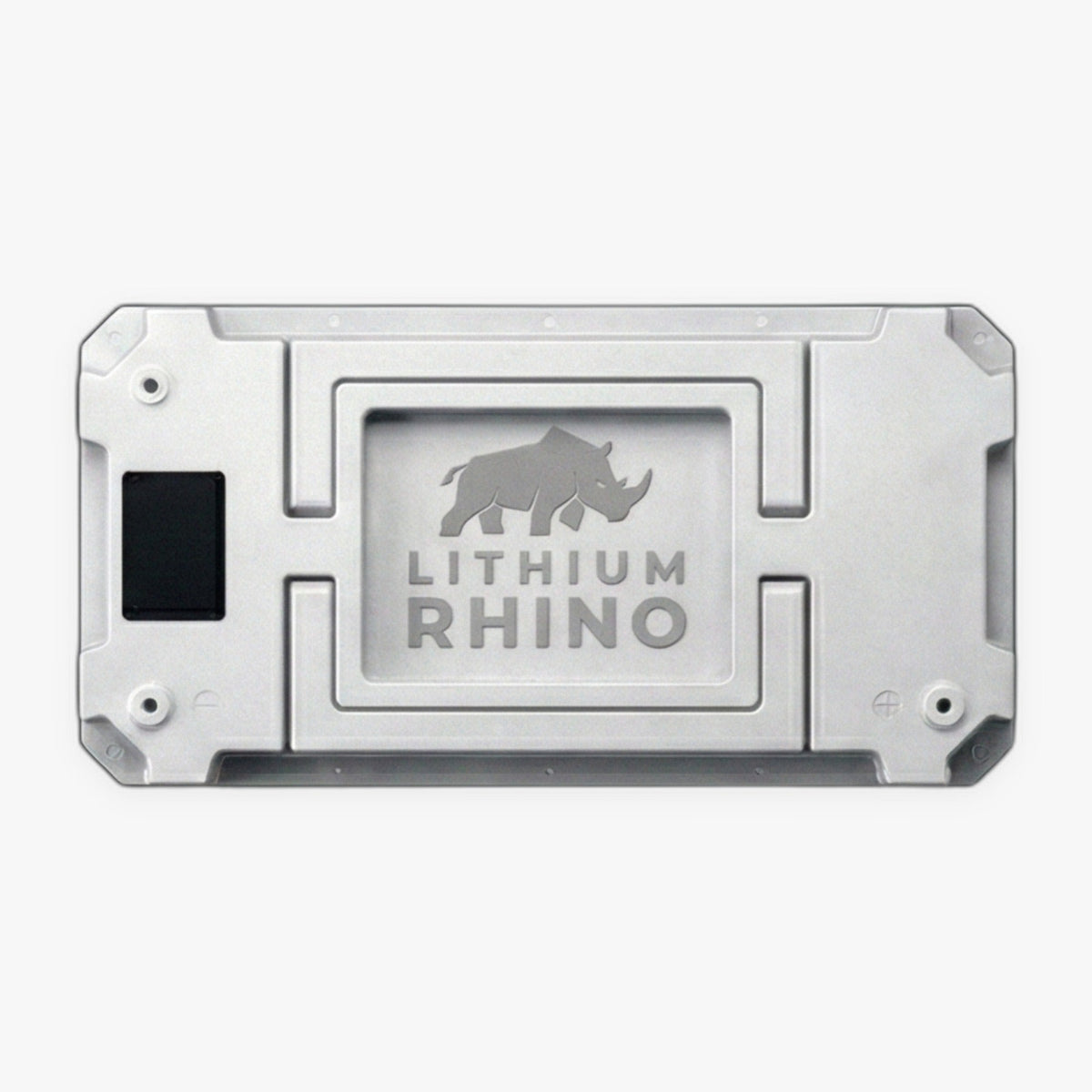 Lithium Rhino marine battery, top view