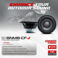 DB Drive Euphoria XPERT - EX8NMB-CFV2 : 8 in. NEO Carbon Fiber MidBass