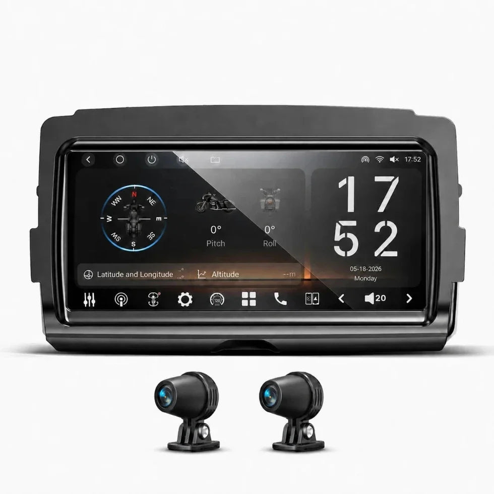 Vinland Rebel RBHT14 8.25-inch Harley touring head unit front view