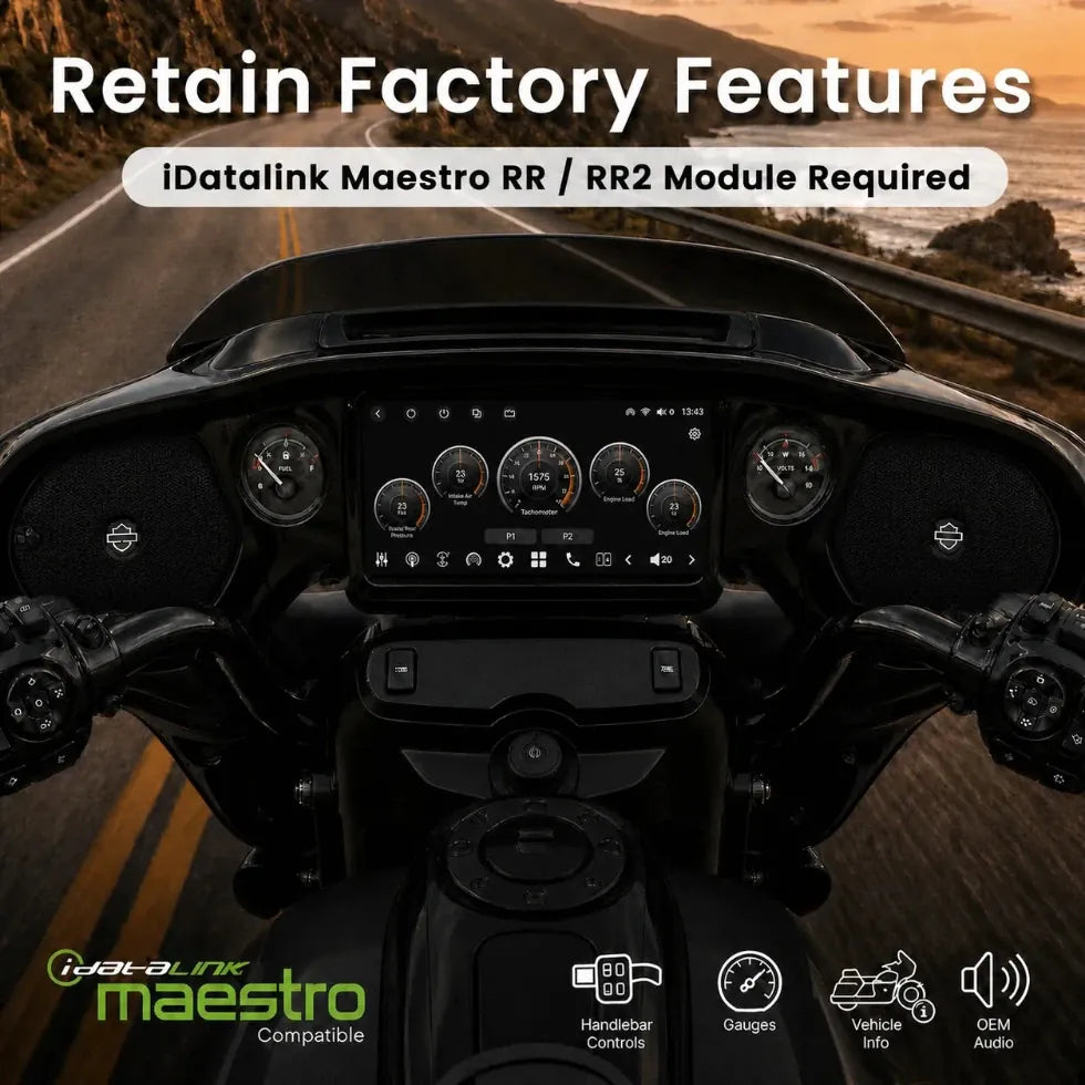 Vinland Rebel RBHT14 Harley factory feature retention via Maestro