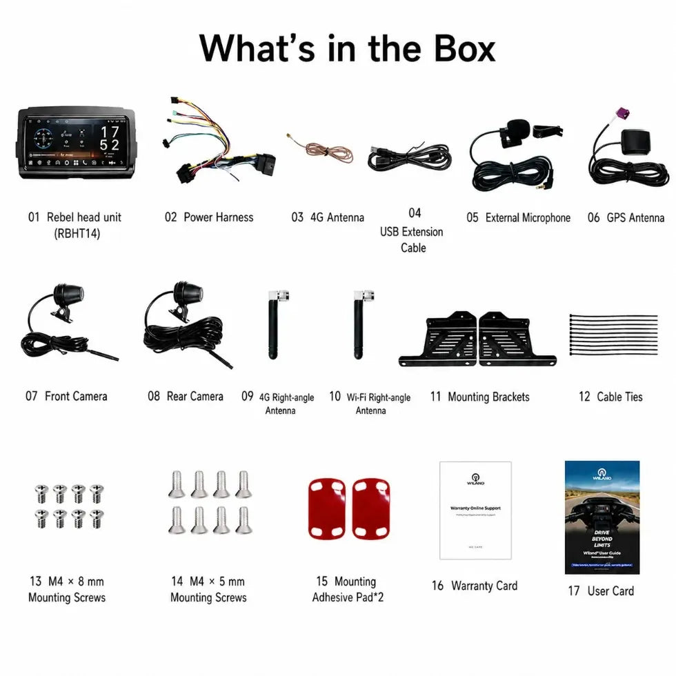 Vinland Rebel RBHT14 complete box contents
