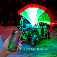 
              LED whip on UTV
            