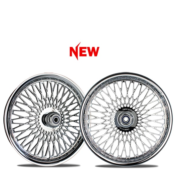 XLACE custom motorcycle wheel by Sinister Wheels