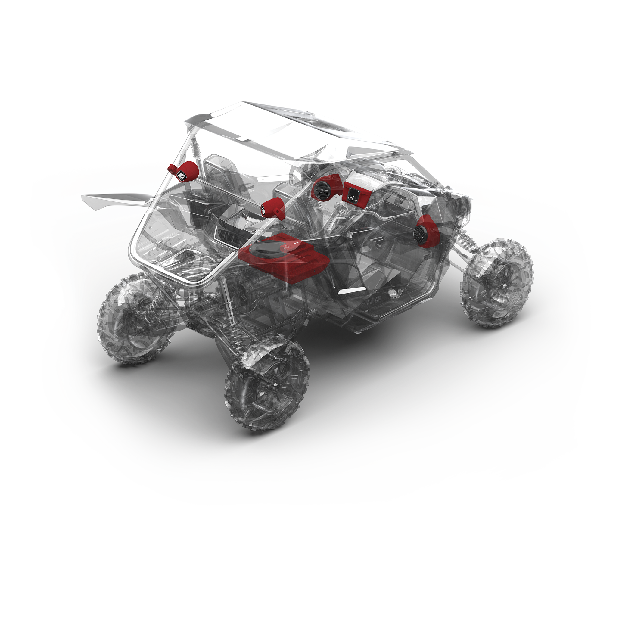 Yamaha YXZ Stage 4 components